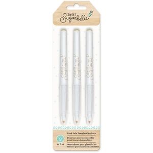 FDA Approved Sweet Sugarbelle Food & Template Markers Set 3